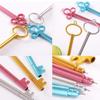 Creative Gel Pen with Golden Key, Black Gel Ink, 0.5 mm Fine Tip view 2