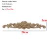 Carved Wooden Strips and Appliques for Furniture and Doors, 20 × 5 cm view 2