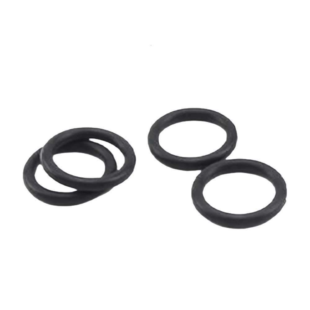 Loacea NBR Spacer Seals for Hydraulic Applications, 3.5 mm Cross-Section, O-Ring Washers, 10-Piece Set (210 mm x 203 mm)
