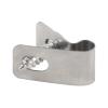 Gettimore Stainless Steel Wire Fence Clips with Screws, 19 x 10 mm, R-Shaped, Aluminum view 3