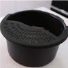 Silicone Pot Strainer That Attaches to the Rim view 3