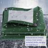Protective Tarp 390 x 440 cm, UV-Stabilized, Waterproof, Green view 3