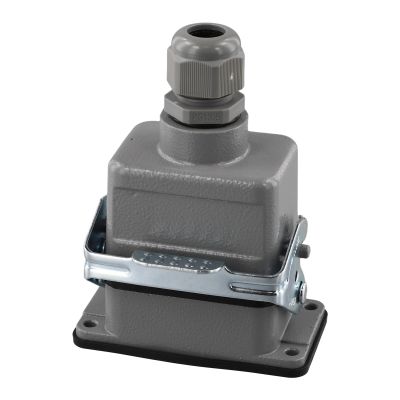Gettimore Industrial Rectangular Connector, 6-Pin, 6-Wire, Durable, IP65 Waterproof, Polycarbonate Housing