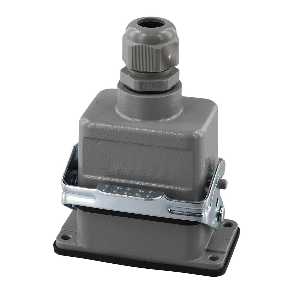 Gettimore Industrial Rectangular Connector, 6-Pin, 6-Wire, Durable, IP65 Waterproof, Polycarbonate Housing