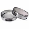 GeOinQL Fine-Mesh Sieve, 2-Piece Stainless Steel Test Sieve, 360 Mesh (0.04 mm) view 1