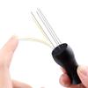 Gettimore Espresso Stirring Needle for Coffee Grounds Distribution, Stainless Steel with ABS Handle, 9.5 x 4 cm, Black view 3