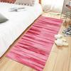 SGLGSTORE Hallway Runner Rug, Kitchen Runner, Non-Slip Washable Dirt-Trapping Mat, Red/Pink, 100 x 500 cm view 2
