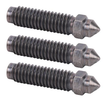 Spacnana Hardened Steel Nozzles, 3-Pack, 0.2 mm, High Flow, CNC-Machined, for Carbon 3D Printers