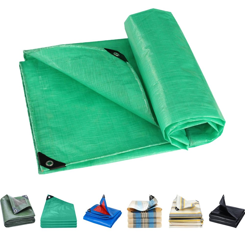 Waterproof Tarp 50 x 70 cm, Tear-Resistant, UV-Stabilized, Mildew-Resistant