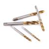 TOPINCN Titanium-Coated HSS Thread Tap Set, 5-Piece, M3-M8 view 3