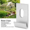 Depisuta 10-Piece Silver Base Clip Fastening Set for Greenhouses (#11) view 2
