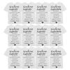 300 Paper Washing Instruction Cards for Clothing view 1