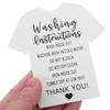 300 Paper Washing Instruction Cards for Clothing view 4