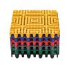 Modular Interlocking Garage Floor Mat, 40 x 40 x 4 cm, Gray, 20 Pieces view 1