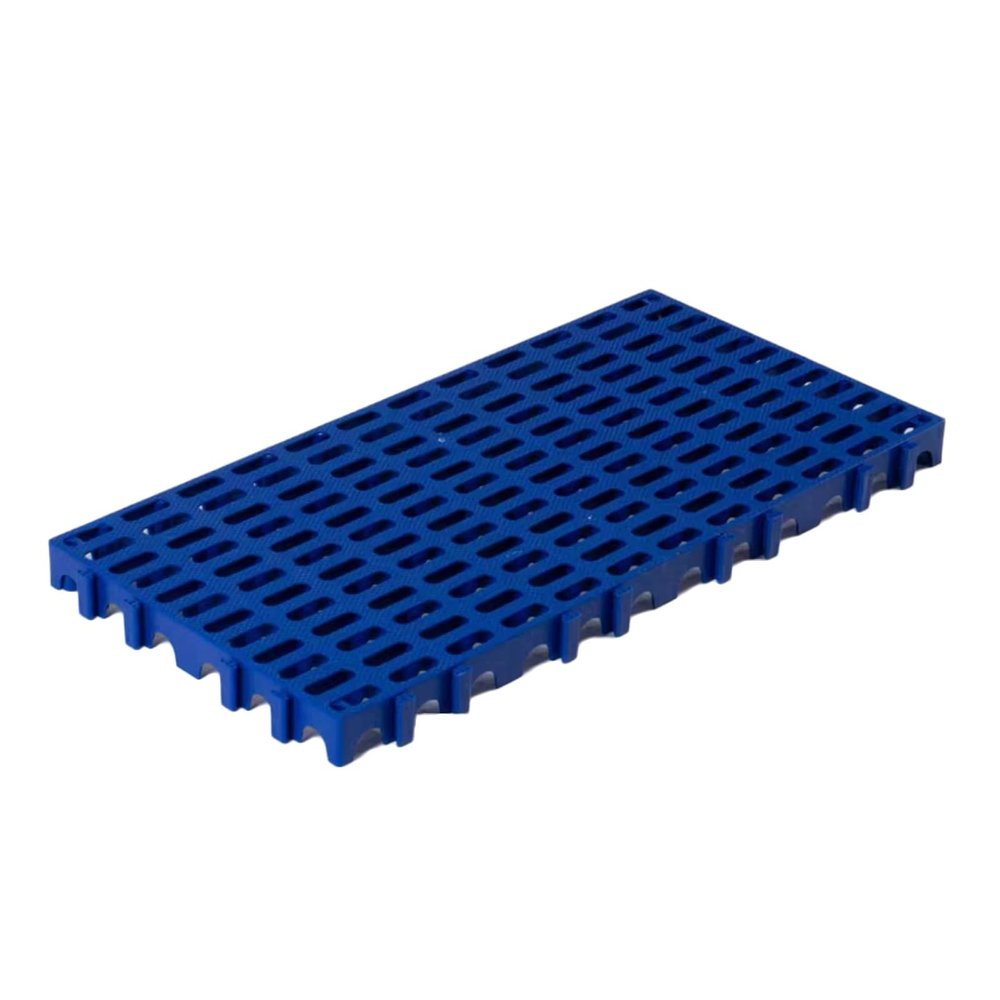 Modular Click-Lock Drainage Floor Tiles, Polypropylene Puzzle Mats for Home, Office, Garage, and Gym (Color 5)