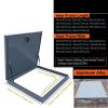 Durable Insulated Galvanized Steel Roof Hatch for Flat Roofs, 50 x 50 cm view 4