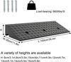 Generic Rubber Curb Ramp, 100 x 30 x 11 cm view 2