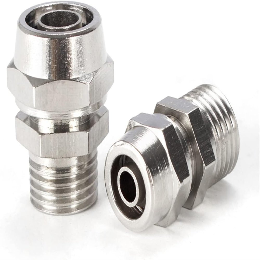 Pneumatic Tube Fittings and Quick Couplings for 4–12 mm Tubing