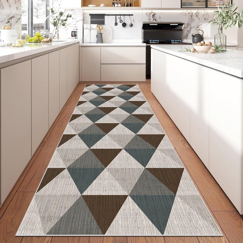CXUEHNL Washable Non-Slip Hallway Runner Rug, 70 x 100 cm