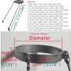 Generic Stainless Steel Roof Chimney Pipe Support Bracket for 4-Inch Wood Stove Pipes view 2