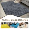 LIUJYUAN Shaggy High-Pile Faux Fur Rug, 180 x 330 cm, Camel view 3