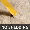 ANJIAJIE Shaggy Plush Rug, 45 x 140 cm, Camel view 4