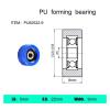 1 Pc External Threaded Connection PU62522-9 Polyurethane Molded Bearing, Plastic-Coated Bearing BS62522-9 (PU62522-9) view 2