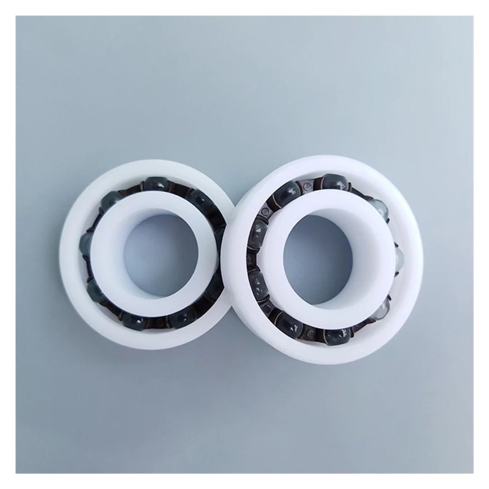 1-Pc. Deep Groove Ball Bearing, Plastic, Waterproof/Rust-Resistant/Insulated, RS/2RS, 6200–6208 (6202, 15 × 35 × 11 mm)