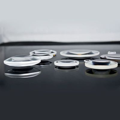 K9 Optical Glass Round Biconvex Lens, 20 mm 28 30 42 mm 44 mm 45 mm 50, for Physics Experiments (D30 F50 C5.2 E2.2)