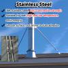 Generic Roof Chimney Bracket, Stainless Steel, for 200 mm Diameter view 3