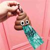 HEEPDD Cute Poop Bag Dispenser, Coffee-Colored Soft Rubber Holder view 3