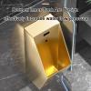 Commercial Stainless Steel Sensor-Flush Urinal for Men, Silver view 3