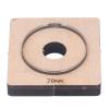 Round Leather Punch Die, 70 mm, Alloy Steel and Birch Wood view 1