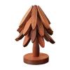 Heat-Resistant Tree-Shaped Trivet Set view 1