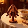 Heat-Resistant Tree-Shaped Trivet Set view 3