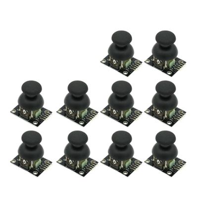 1/5/10-Piece Two-Axis XY Joystick Module, KY-023 High-Quality Joystick Control Lever Sensor, Rated 4.9/5 (10 pcs)