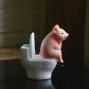 Mini Pig Cartoon Figurine view 2