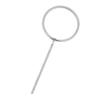 KIMISS Stainless Steel Laboratory Retort Holder, 120 mm Closed Holder for Beakers, Flasks and Equipment view 2