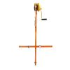 asdchZen Portable Small Crane for Air Conditioner Installation, 3 HP/5 HP, with 3 HP Brackets and 25 m Winch view 1