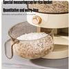 Airtight Rice Storage Container with Double Silicone Seal, 5 kg view 4