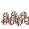 GRASAKY 1-Piece D56 L45 Flexible CNC Motor Coupling, Aluminum Flange Coupler, Grooved Elastic Diaphragm Universal Joint, 10 mm to 17 mm view 4
