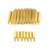 JIEYUZYUO 50-Pack M3 Brass Hex Standoff Spacers, Threaded Studs for Computer Motherboards, 14 mm view 2