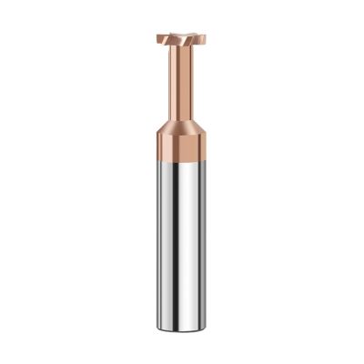 Carbide T-Slot Cutter, H2.5, Coated, D4 x 50L