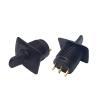 1-Piece 3-Pin 3-Speed Dual-Reset Self-Returning Toggle Switch view 1
