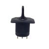 1-Piece 3-Pin 3-Speed Dual-Reset Self-Returning Toggle Switch view 3