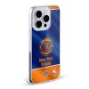 Head Case Designs Official NBA Horizontal Banner New York Knicks Gel Case [Military-Grade Protection] Compatible with Apple iPhone 11 Pro and MagSafe view 2