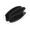 20 Black Plastic Electric Fence Corner Insulators view 2