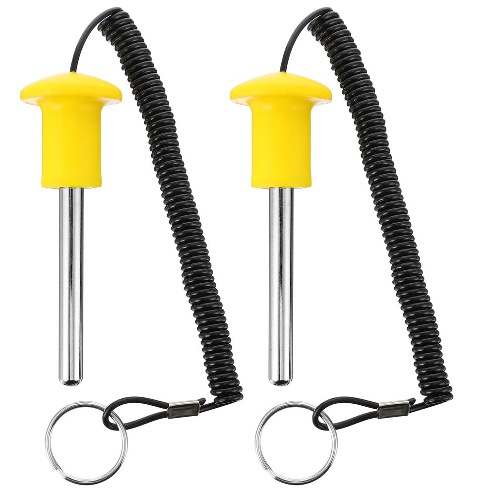 Healvian 2-Pack Magnetic Pins for Fitness Equipment with Ergonomic Grip, Universal Compatibility, and Durable Carbon Steel Construction