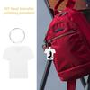 DEARMAMY White MDF Sublimation Keychain Blanks, 40 Pieces view 3