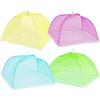 7-Piece Foldable Food Cover Set, Pop-Up Fly Protection (1 Large + 6 Small) view 1